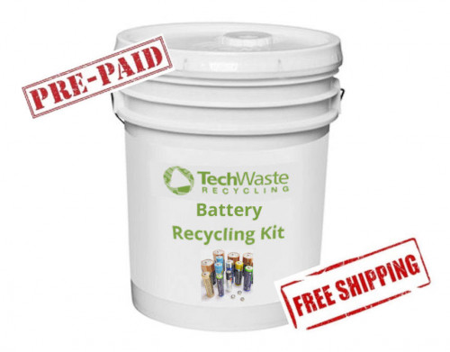 prepaid battery recycling kit